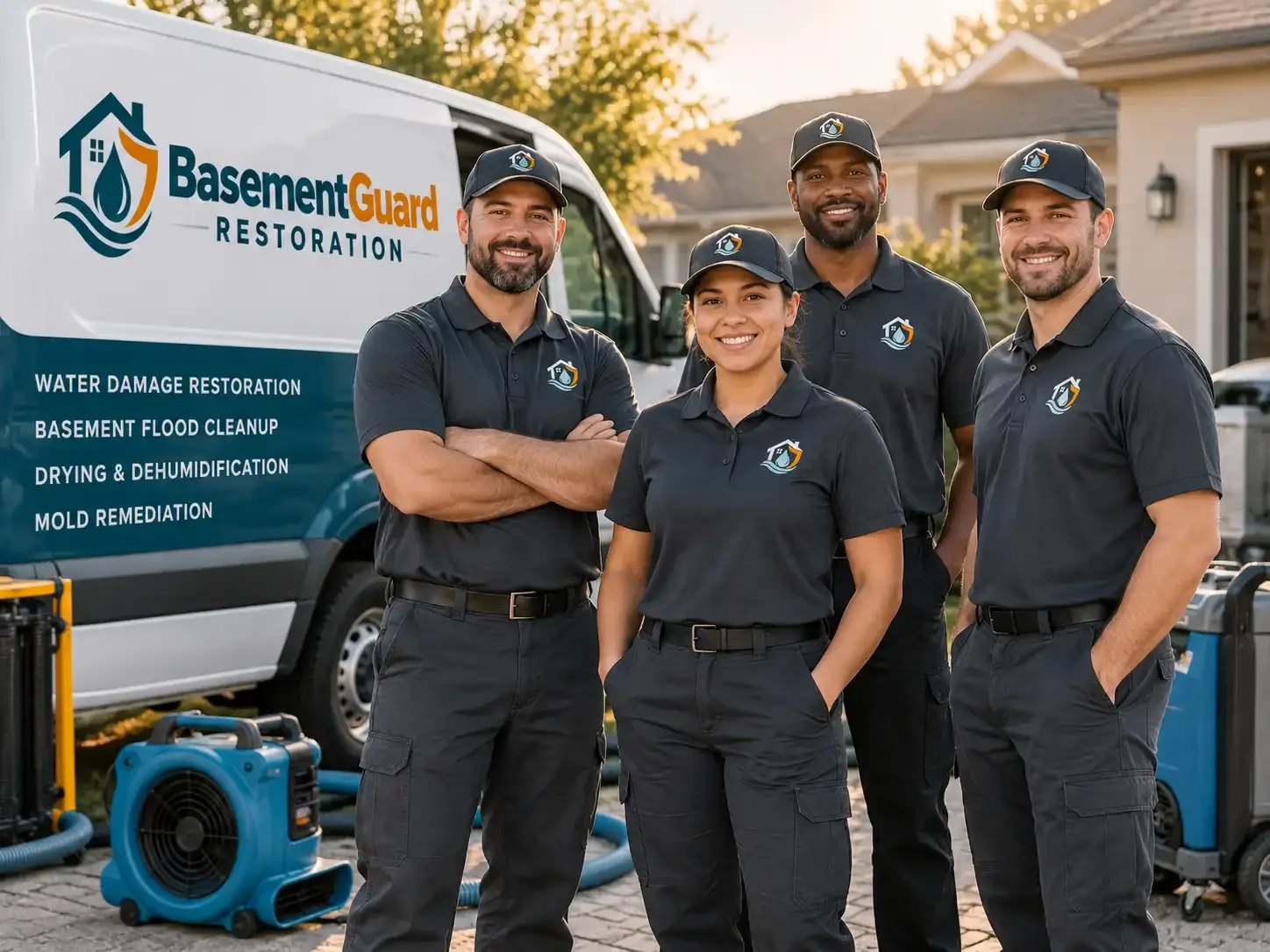 Basement Water Damage Restoration company in Cameron, LA
